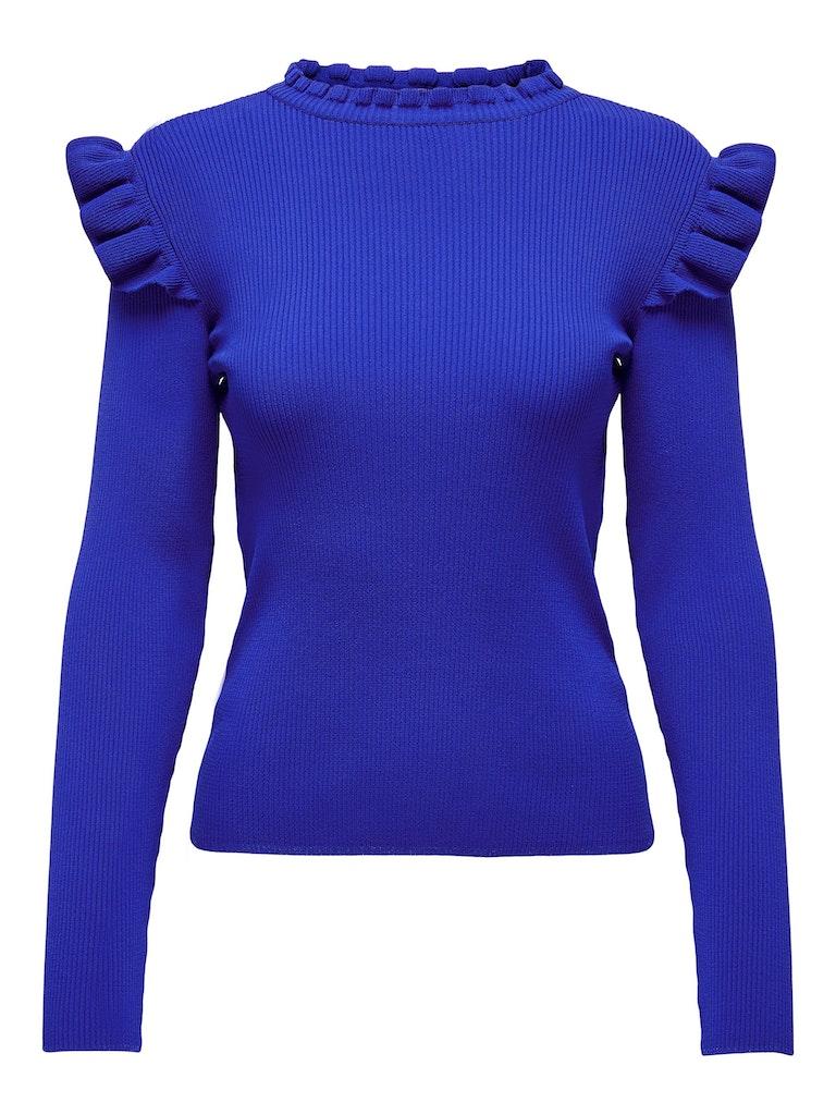 Only Trui Onlsia Sally Ruffle Ls Pullover Knt 15262455 Surf The Web Dames Maat - L