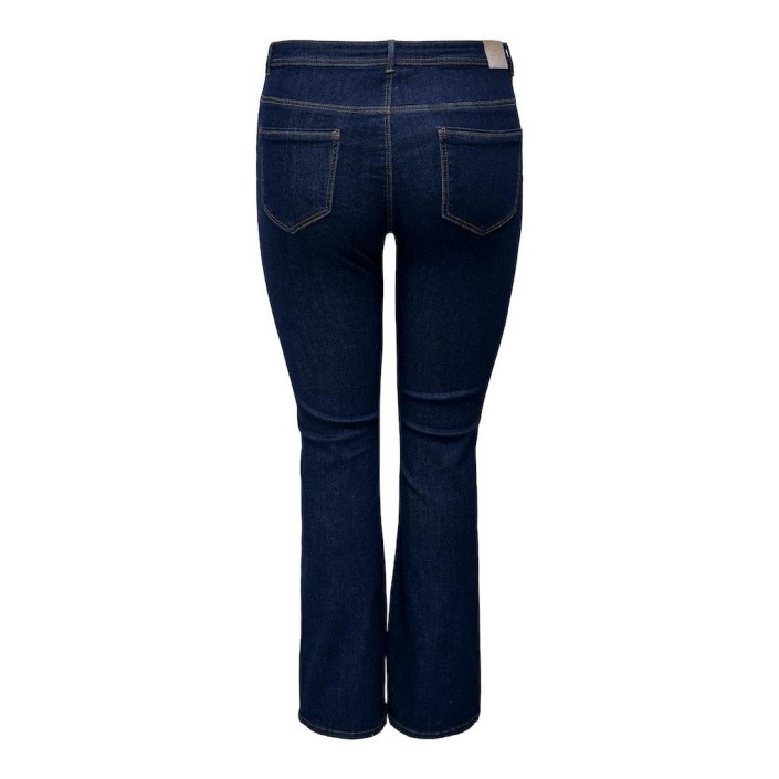 Carmakoma CARSALLY HW FLARED JEANS DNM BJ370 : Dark Blue Denim | Freewear CARSALLY HW FLARED JEANS DNM BJ370 : - www.freewear.nl - Freewear