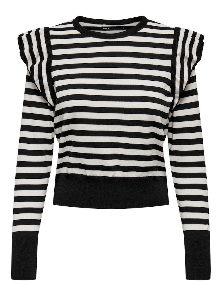 Only Onlkelci L/s Stripe Pullover Knt No: