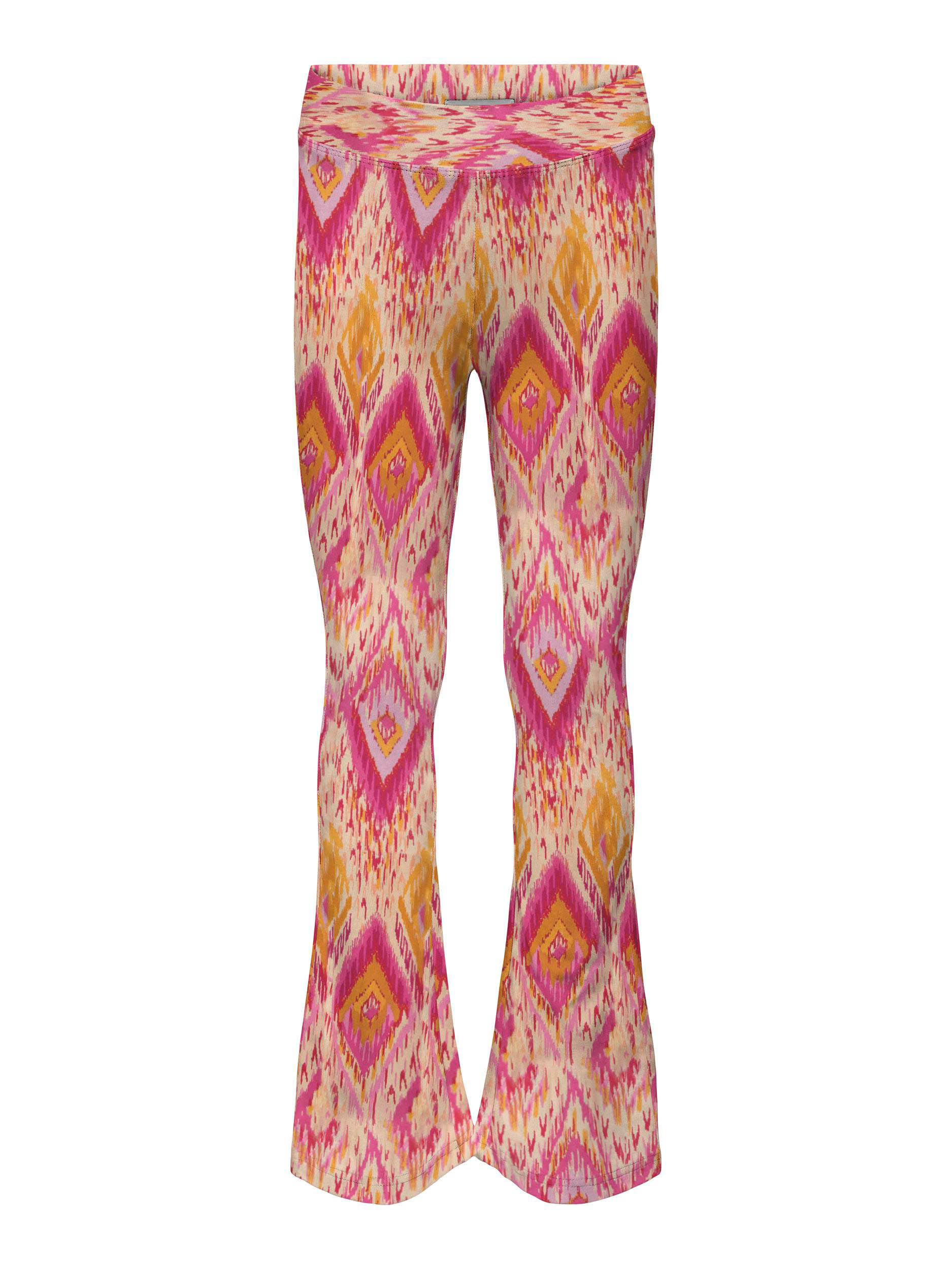 ONLY KOGPAIGE FLARED AOP PANT PNT Meisjes Broeken - Maat 140