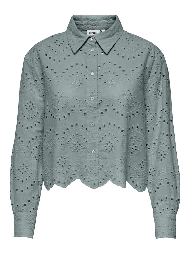 ONLY - ONLVALAIS L/S SHIRT WVN NOOS - Dames - Blouses