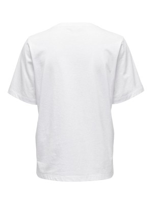 Only ONLONLY  S/S TEE JRS NOOS White | Freewear ONLONLY  S/S TEE JRS NOOS - www.freewear.nl - Freewear