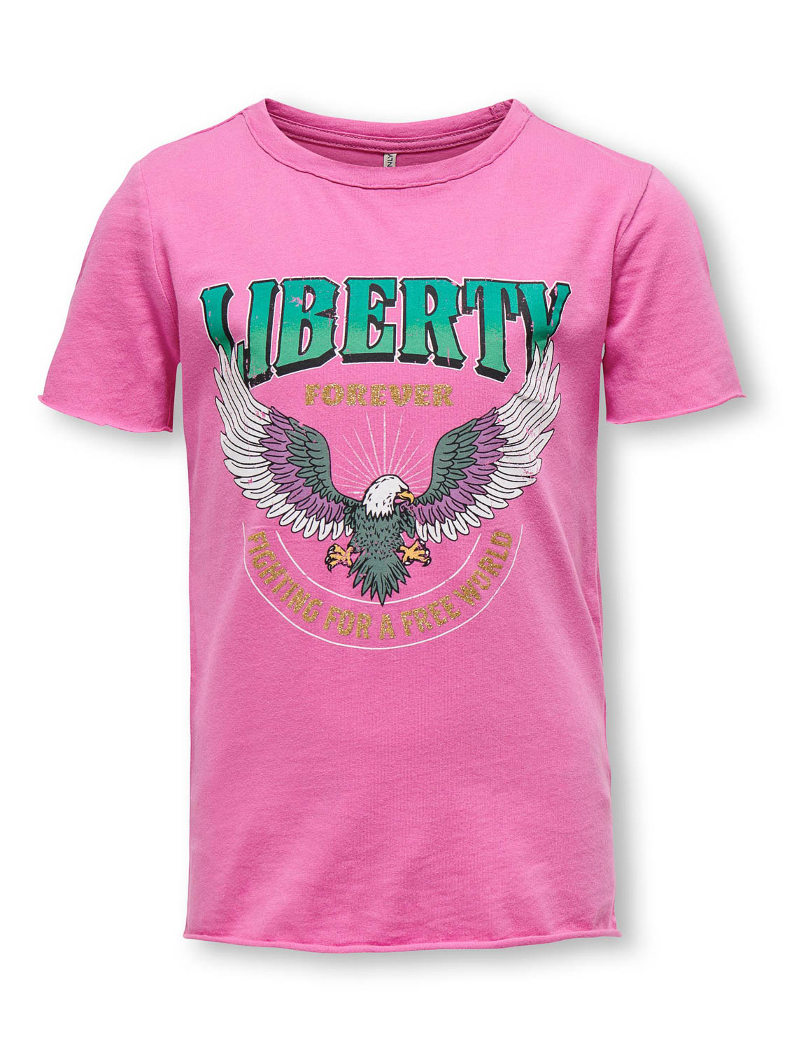 ONLY KOGLUCY AWS/LIBERTY/VISION S/S FIT JRS Meisjes Top  - Maat 158/164