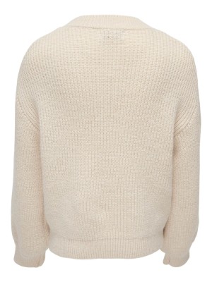 Only KOGPETRA L/S ZIP HIGHNECK PULLOVER : Pumice Stone | Freewear KOGPETRA L/S ZIP HIGHNECK PULLOVER : - www.freewear.nl - Freewear
