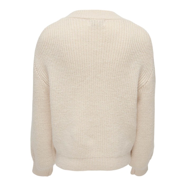 Only KOGPETRA L/S ZIP HIGHNECK PULLOVER : Pumice Stone | Freewear KOGPETRA L/S ZIP HIGHNECK PULLOVER : - www.freewear.nl - Freewear