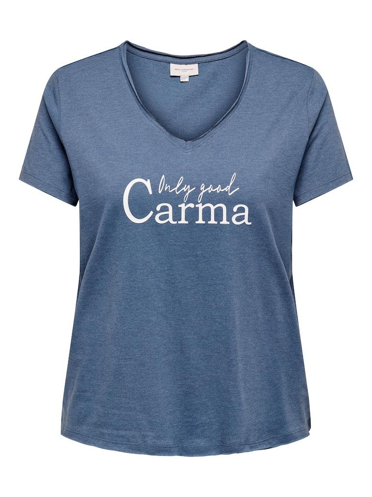 Carmakoma (Maatje Meer) Carquote Ss V neck Reg Tee Jrs