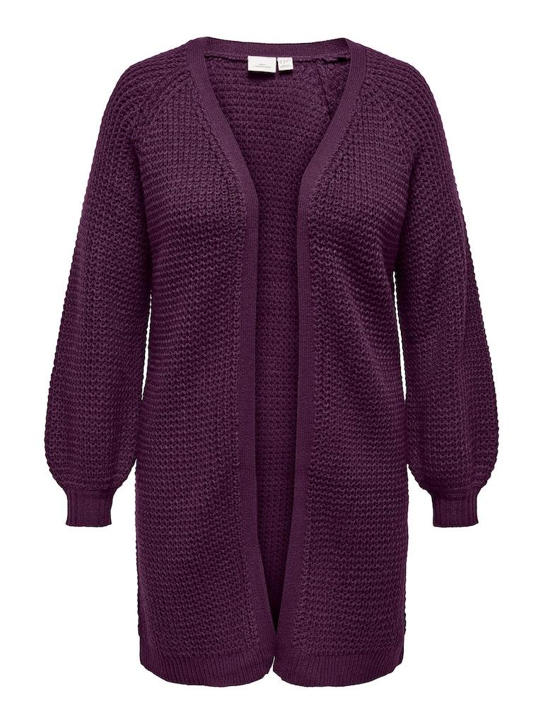 ONLY CARMAKOMA CARMIRLA NEW L/S CARDIGAN KNT Dames Vest - Maat M-46/48