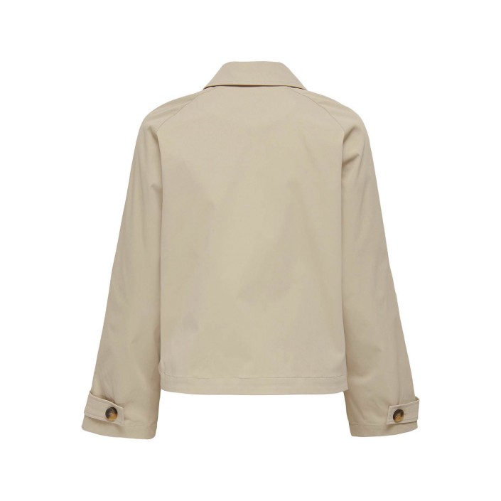 Only ONLAPRIL LIFE SHORT TRENCHCOAT OTW : Oxford Tan | Freewear ONLAPRIL LIFE SHORT TRENCHCOAT OTW : - www.freewear.nl - Freewear