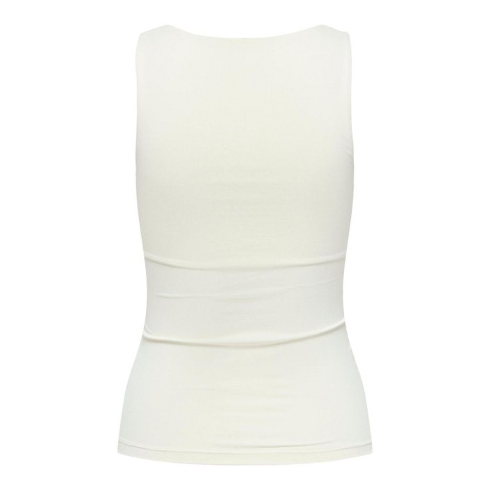 Only ONLEA S/L 2-WAYS FIT TOP JRS NOOS Cloud Dancer | Freewear ONLEA S/L 2-WAYS FIT TOP JRS NOOS - www.freewear.nl - Freewear