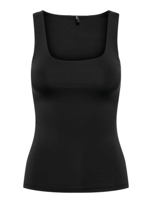 Only ONLEA S/L 2-WAYS FIT TOP JRS NOOS Black | Freewear ONLEA S/L 2-WAYS FIT TOP JRS NOOS - www.freewear.nl - Freewear