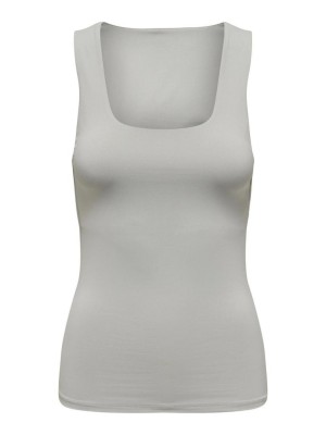 Only ONLEA S/L 2-WAYS FIT TOP JRS NOOS Harbor Mist | Freewear ONLEA S/L 2-WAYS FIT TOP JRS NOOS - www.freewear.nl - Freewear