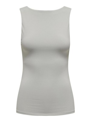 Only ONLEA S/L 2-WAYS FIT TOP JRS NOOS Harbor Mist | Freewear ONLEA S/L 2-WAYS FIT TOP JRS NOOS - www.freewear.nl - Freewear