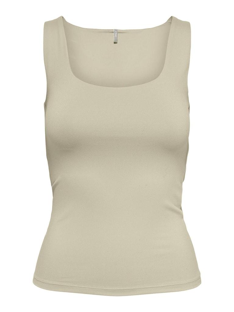 Only / Tanktop 2 Ways in beige