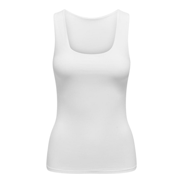 Only ONLEA S/L 2-WAYS FIT TOP JRS NOOS Bright White | Freewear ONLEA S/L 2-WAYS FIT TOP JRS NOOS - www.freewear.nl - Freewear