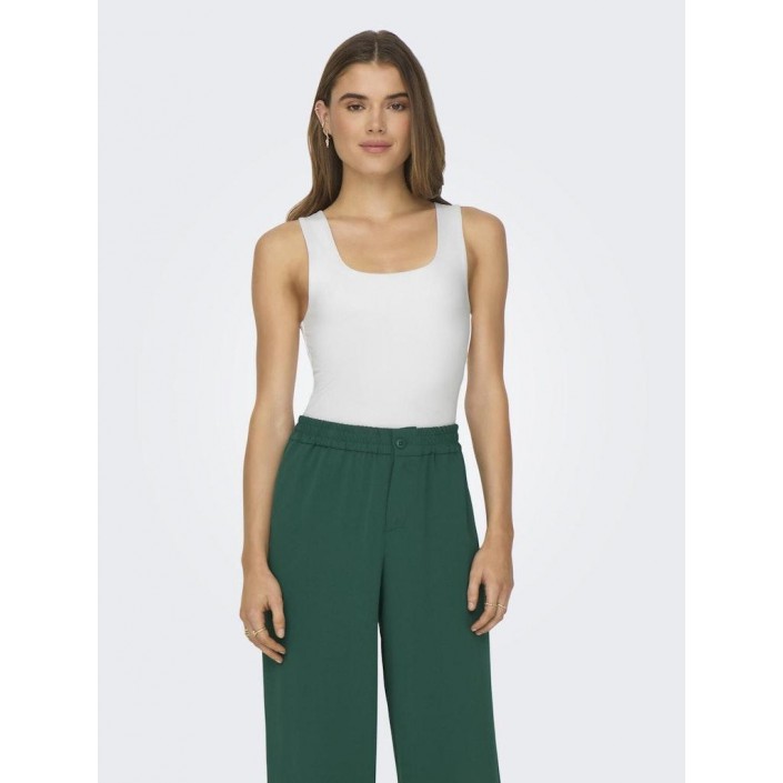 Only ONLEA S/L 2-WAYS FIT TOP JRS NOOS Bright White | Freewear ONLEA S/L 2-WAYS FIT TOP JRS NOOS - www.freewear.nl - Freewear