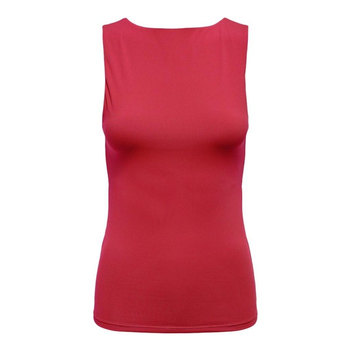 Only ONLEA S/L 2-WAYS FIT TOP JRS NOOS Racing Red | Freewear ONLEA S/L 2-WAYS FIT TOP JRS NOOS - www.freewear.nl - Freewear
