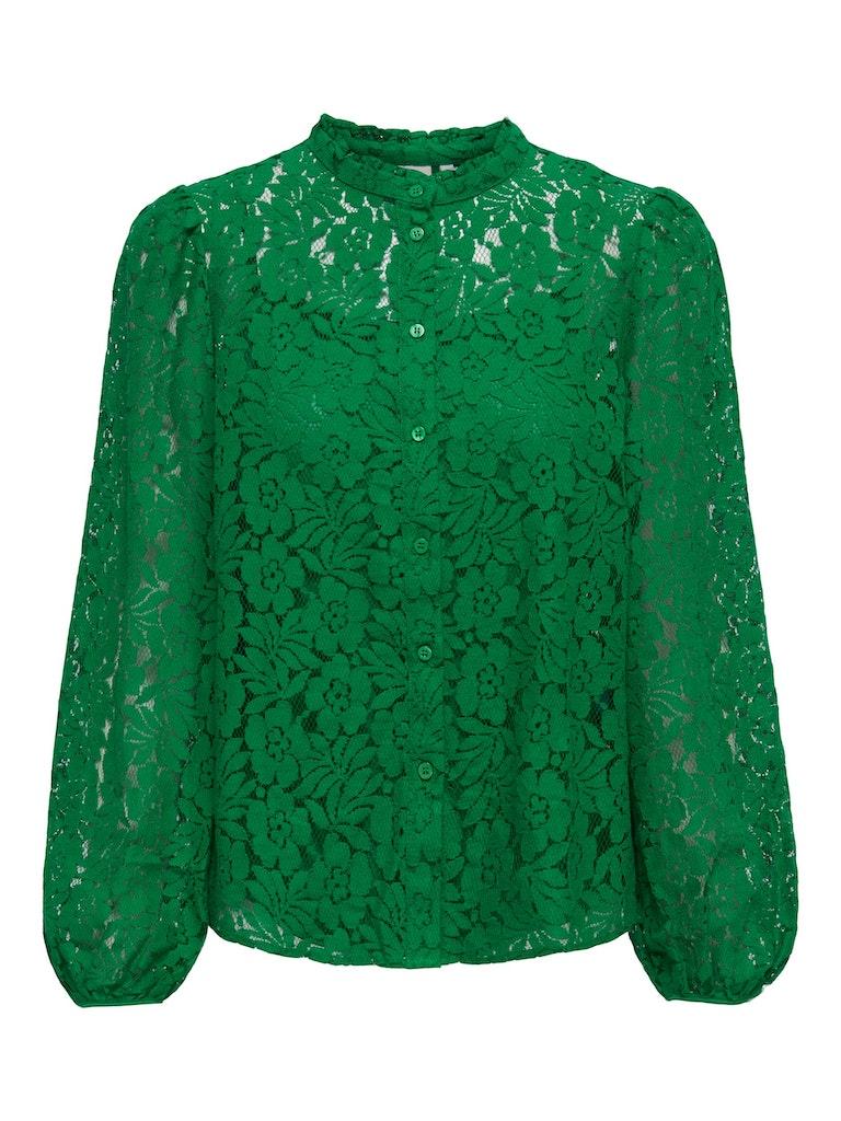 Only Onlarlo Ls Frill Lace Shirt Wvn
