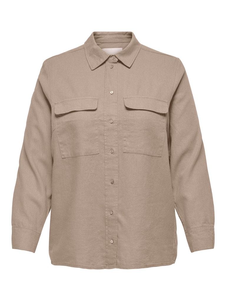 Shirts Only Carmakoma , Beige , Dames