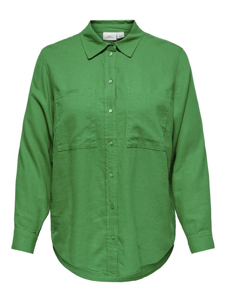 Carmakoma (Maatje Meer) Carcaro L/s Ovs Linen Shirt Tlr