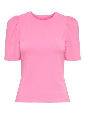 Only ONLLIVE LOVE 2/4 PUFFTOP JRS NOOS Sachet Pink | Freewear