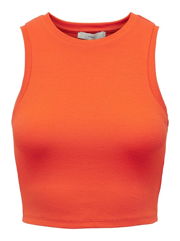 Only Onlvilma S/l Cropped Tank Top Jrs N: