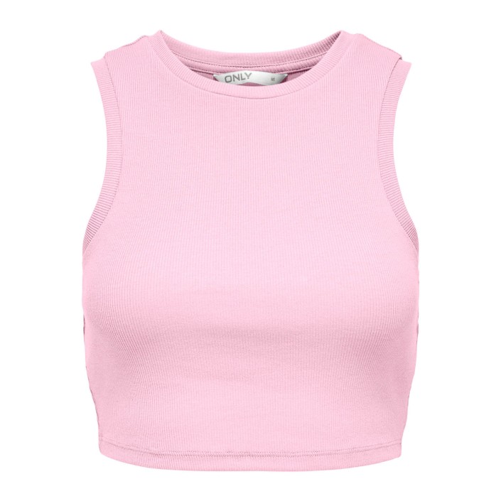 Only ONLVILMA S/L CROPPED TANK TOP JRS N: Pink Lady | Freewear ONLVILMA S/L CROPPED TANK TOP JRS N: - www.freewear.nl - Freewear