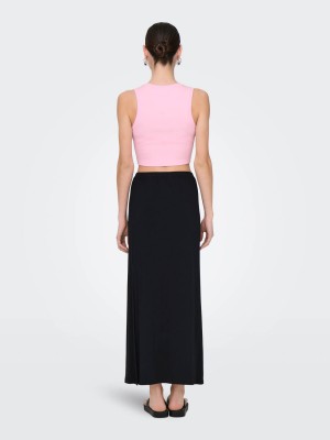 Only ONLVILMA S/L CROPPED TANK TOP JRS N: Pink Lady | Freewear ONLVILMA S/L CROPPED TANK TOP JRS N: - www.freewear.nl - Freewear