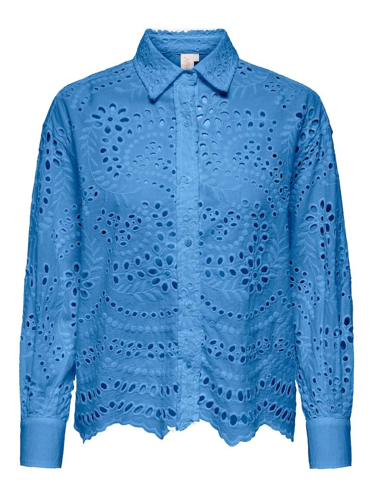 Only Blouse Onlnew Lalisa Ls Boxy Shirt Wvn 15283368 Provence Dames Maat - S
