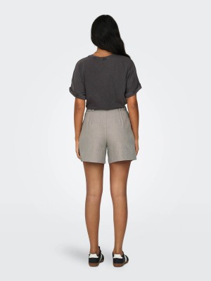 Only ONLLINDA HW MEL SHORTS TLR NOOS Fungi/MELANGE | Freewear ONLLINDA HW MEL SHORTS TLR NOOS - www.freewear.nl - Freewear