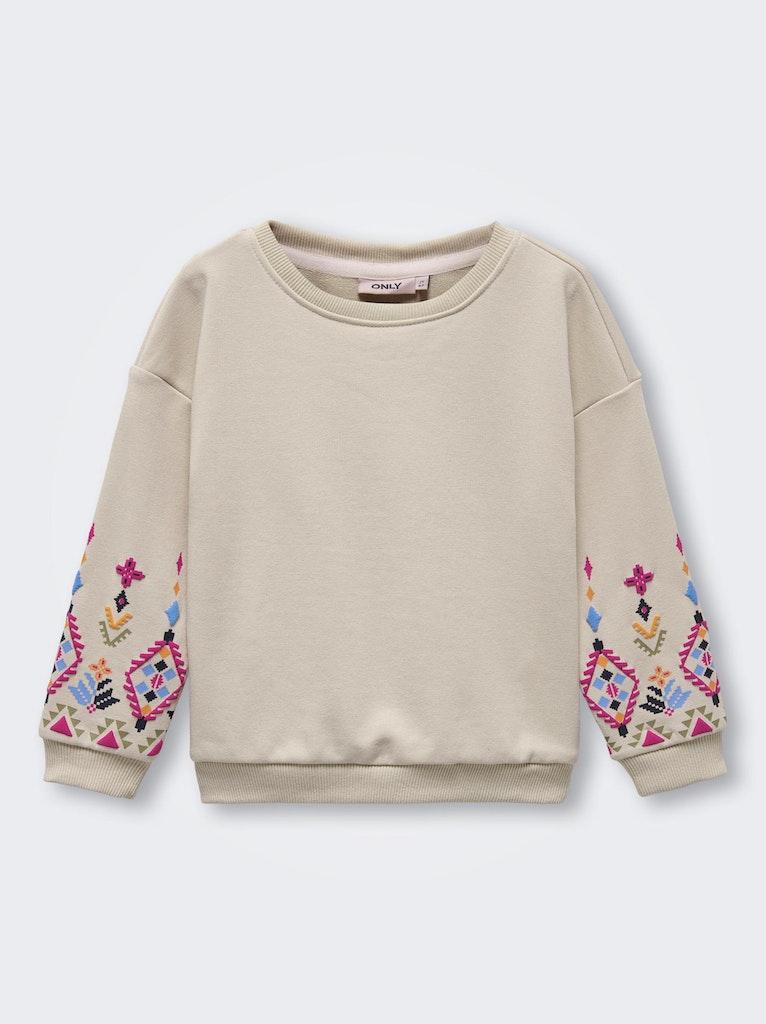 Only Kids Kmgemily L/s O-neck Box Ub Swt