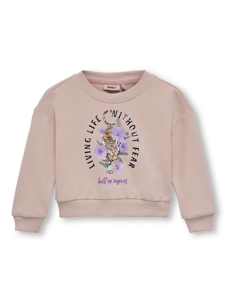 ONLY KMGFANCY L/S TIGER BOX UB SWT Meisjes Trui - Maat 92