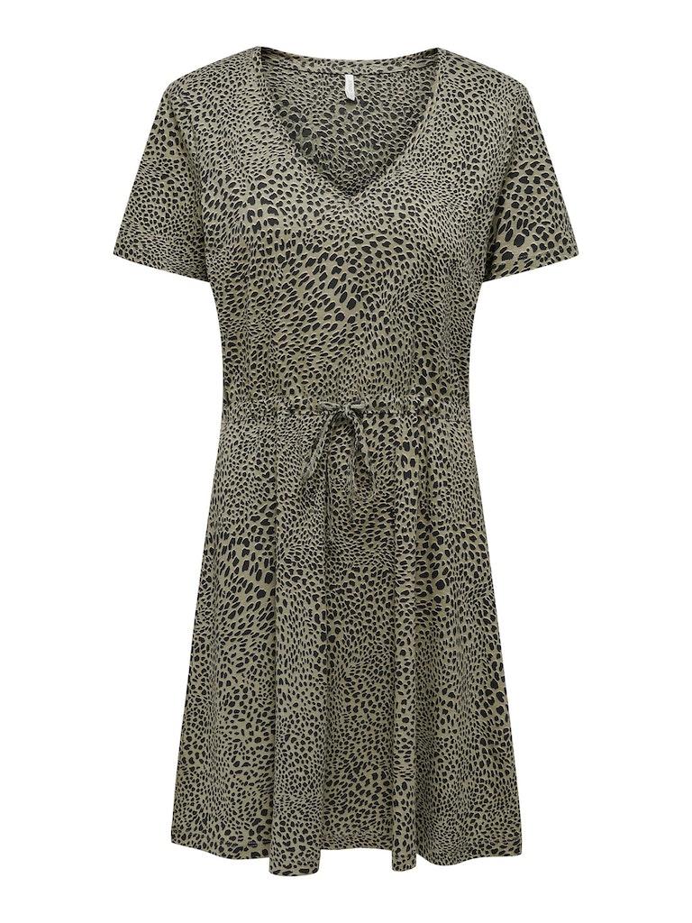 ONLY ONLMAY S/S V-NECK SHORT DRESS JRS NOOS Dames Jurk - Maat S