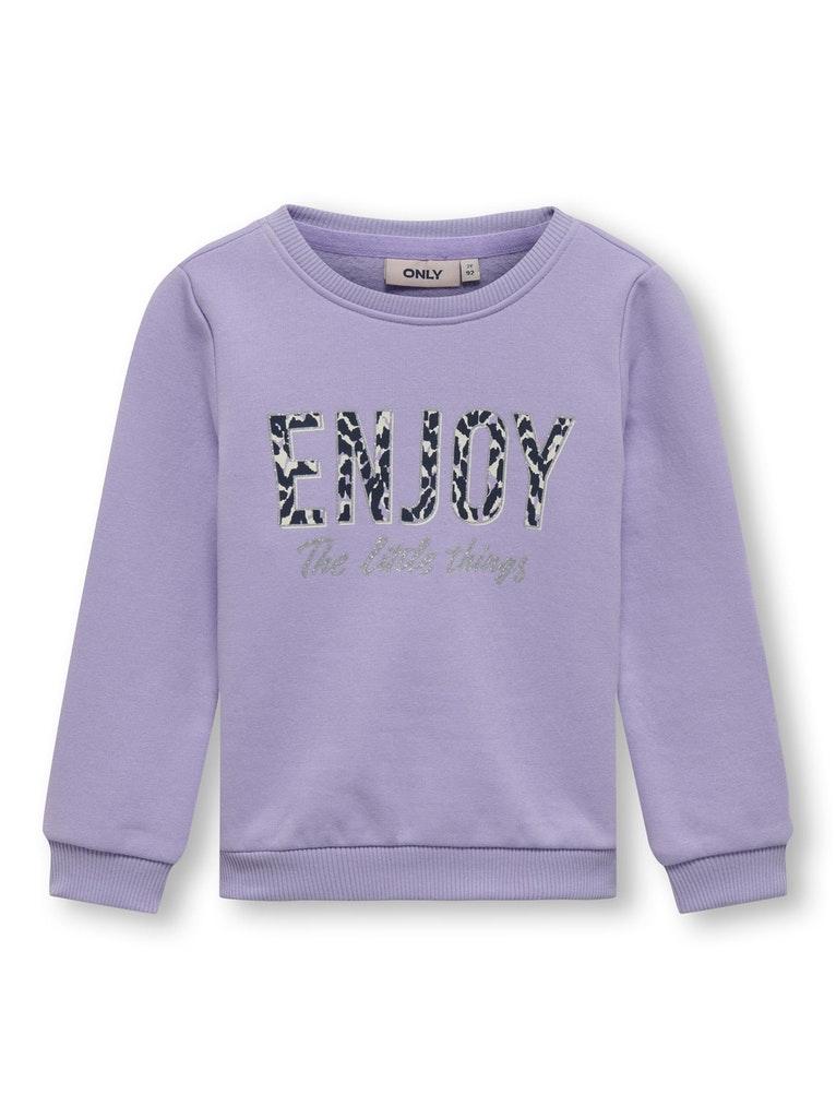 KIDS ONLY KMGLENA L/S ENJOY O-NECK BOX Meisjes - Maat 110