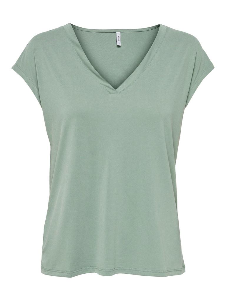 ONLY ONLFREE S/S MODAL V-NECK TOP JRS NOOS Dames - Maat M