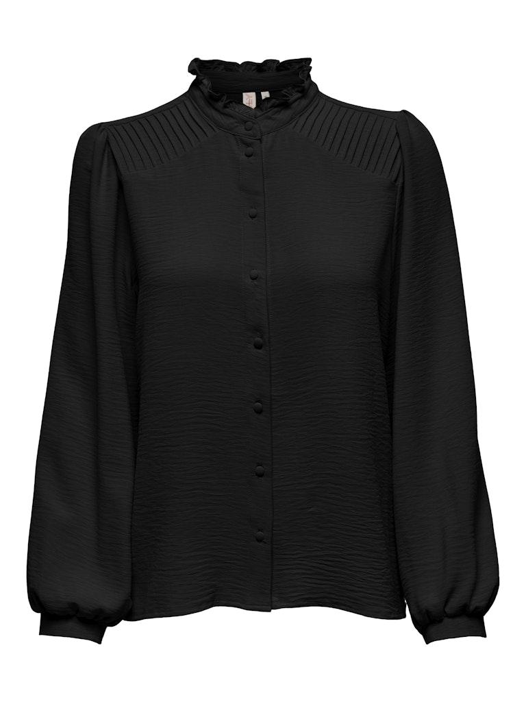 ONLY ONLMETTE LS PLEAT SHIRT WVN Dames Top - Maat L