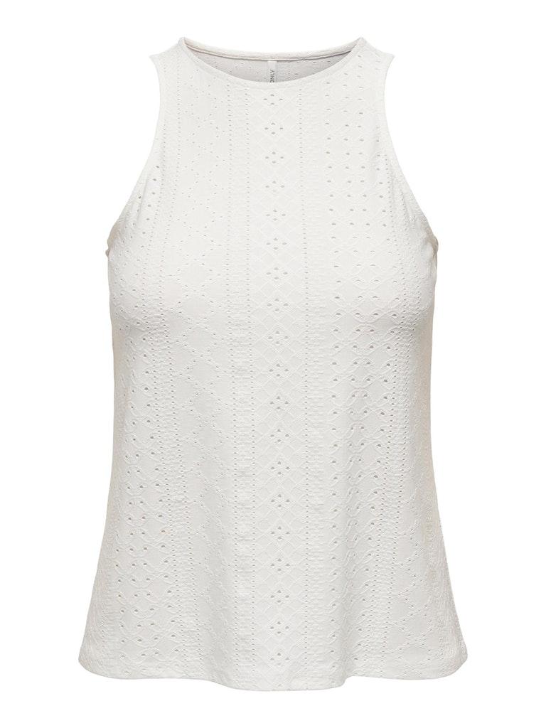 Only Top Onlsandra S/l Top Jrs 15289684 Cloud Dancer Dames Maat - S