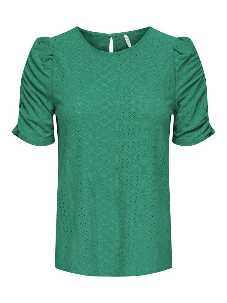 ONLY ONLSANDRA S/S PUFF TOP CS JRS Dames Top - Maat M