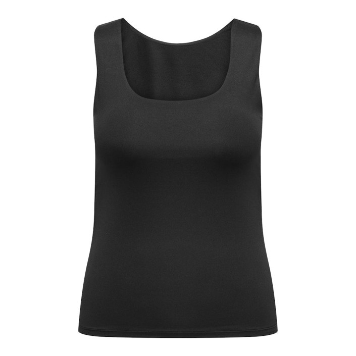 Carmakoma CAREA S/L 2-WAYS FIT TOP JRS Black | Freewear CAREA S/L 2-WAYS FIT TOP JRS - www.freewear.nl - Freewear