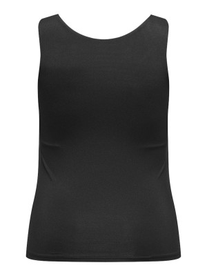 Carmakoma CAREA S/L 2-WAYS FIT TOP JRS Black | Freewear CAREA S/L 2-WAYS FIT TOP JRS - www.freewear.nl - Freewear