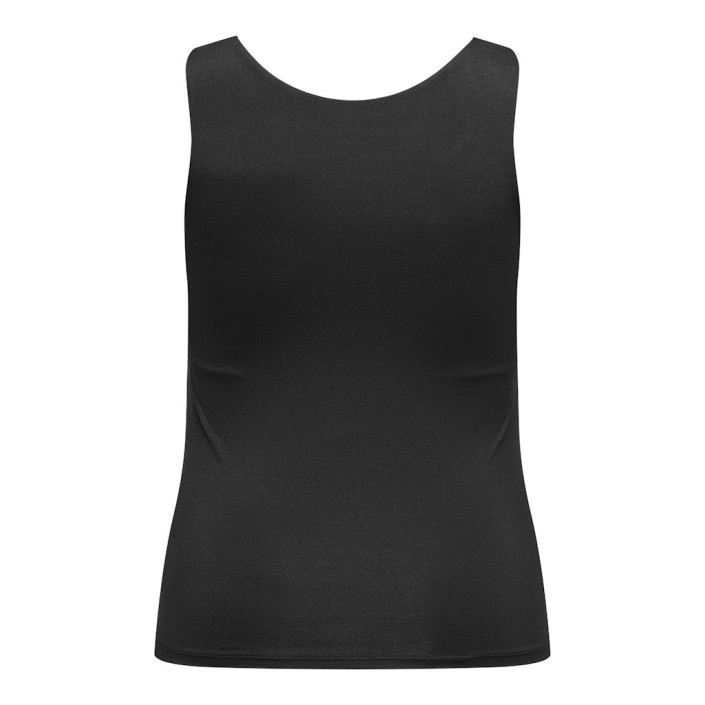 Carmakoma CAREA S/L 2-WAYS FIT TOP JRS Black | Freewear CAREA S/L 2-WAYS FIT TOP JRS - www.freewear.nl - Freewear