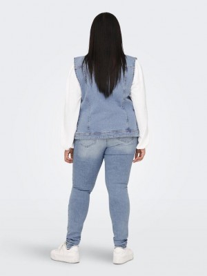 Carmakoma CARWESPA WEST DNM  PIM619 Light Blue Denim | Freewear CARWESPA WEST DNM  PIM619 - www.freewear.nl - Freewear