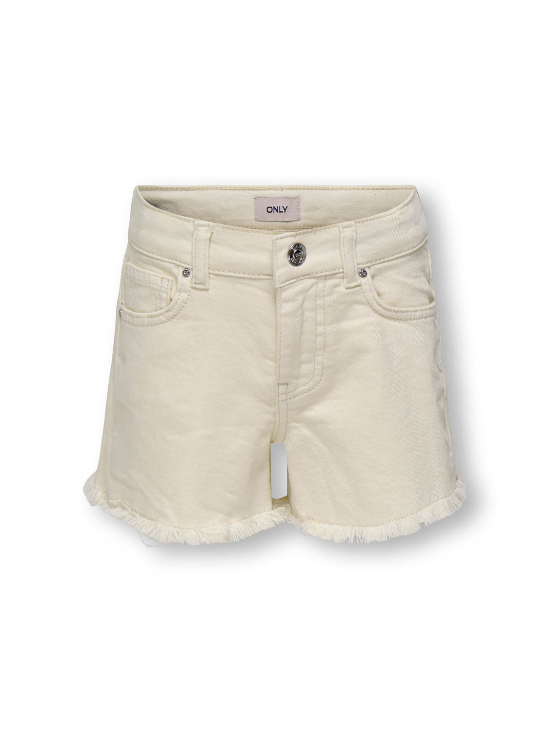 Kids ONLY zomer jeans short meisjes - off wit - Kogrobyn