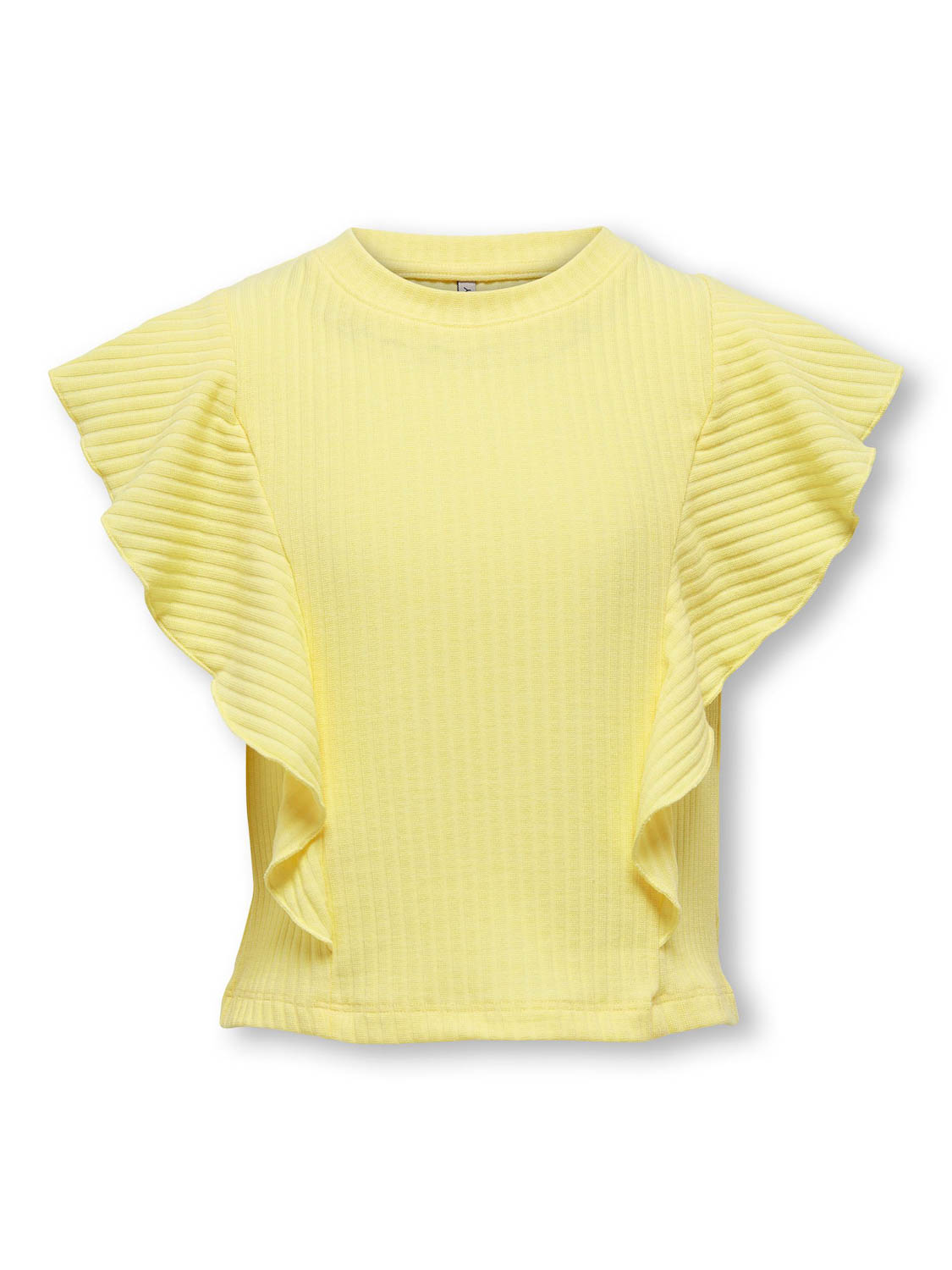 ONLY KOGNELLA S/L SHORT RUFFLE TOP JRS Meisjes - Maat 146/152