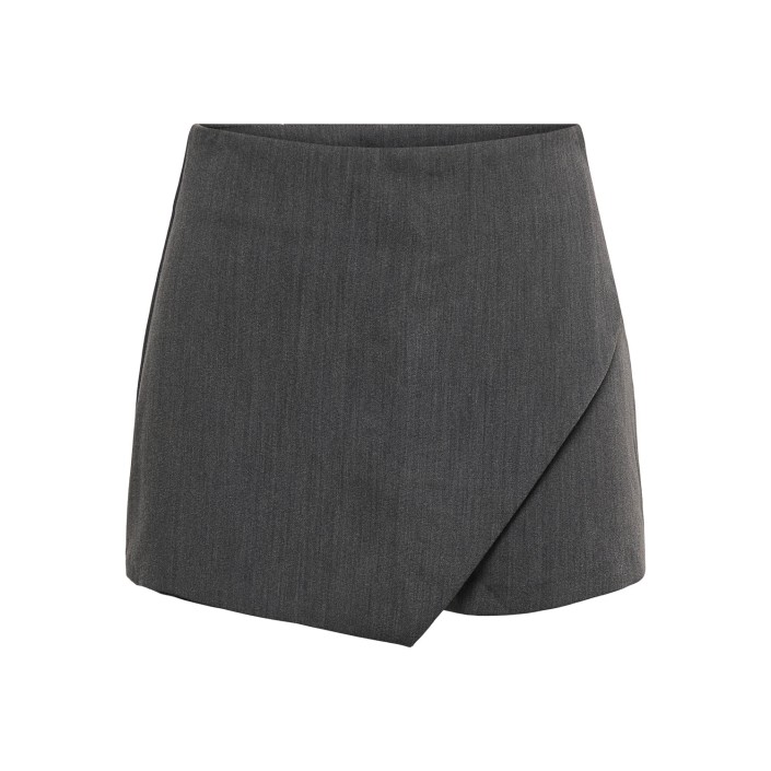 Only ONLMIST-YASMINE MW WRAP SKORTS TLR : Dark Grey Melange | Freewear ONLMIST-YASMINE MW WRAP SKORTS TLR : - www.freewear.nl - Freewear