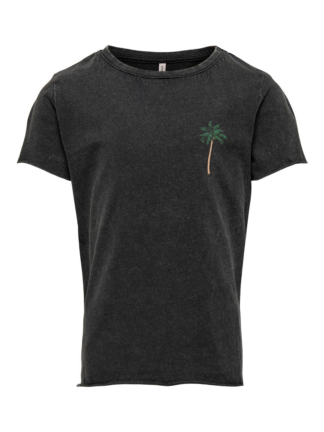 Only Koglucy Fit S/s Palm Tiger Top Box :
