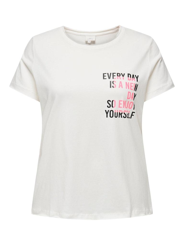 Carmakoma (Maatje Meer) Carquote Ss O-neck Reg Tee Jrs