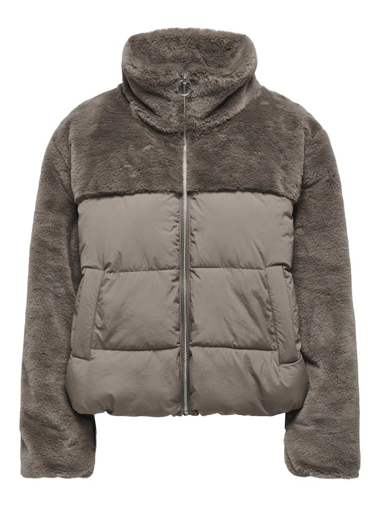 Only Wanja Fur Puffer Winterjas Dames