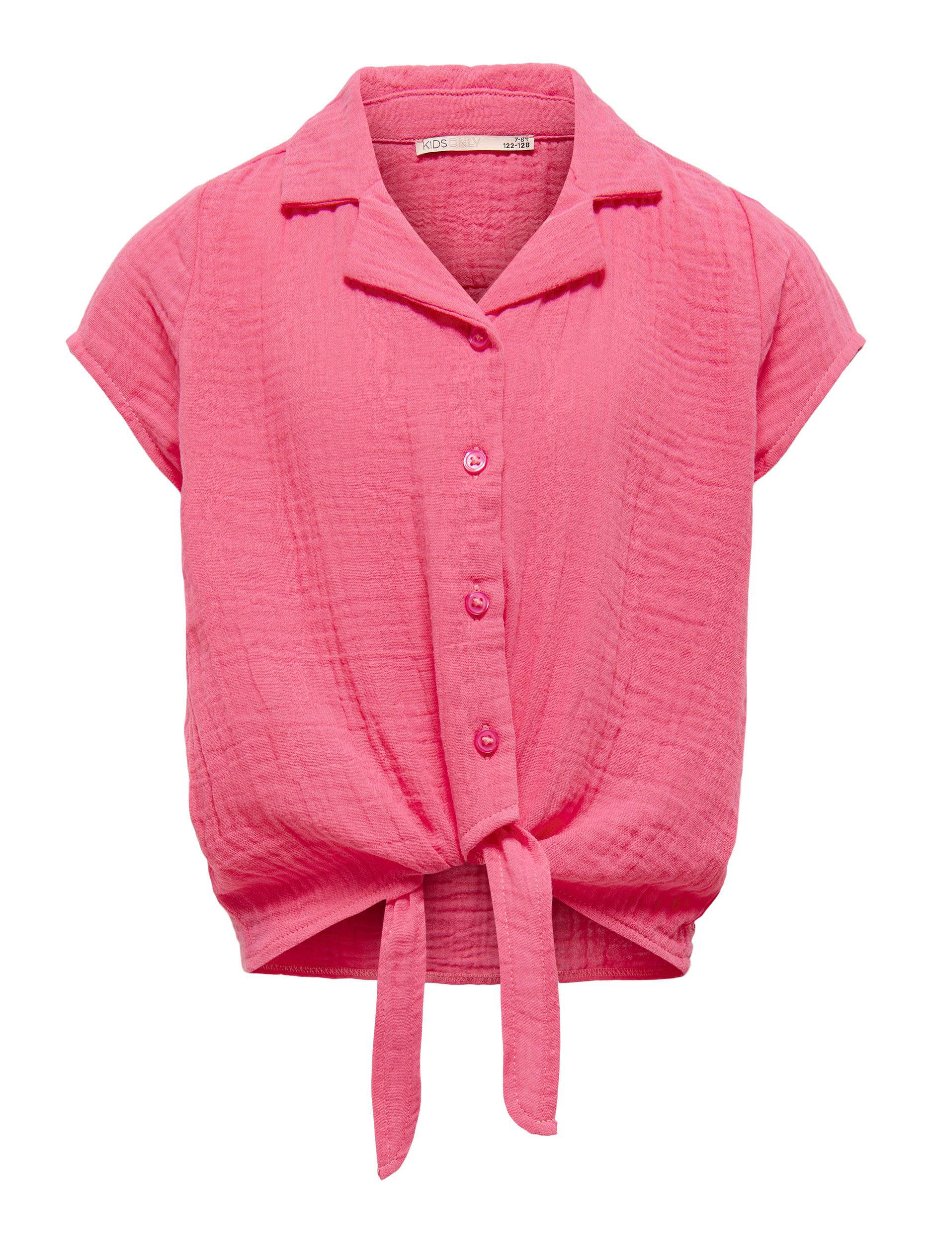 Only Kogthyra Capsleeve Knot Shirt Wvn