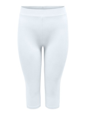 Carmakoma CARTIME CALF SLIT LEGGINGS JRS White | Freewear CARTIME CALF SLIT LEGGINGS JRS - www.freewear.nl - Freewear