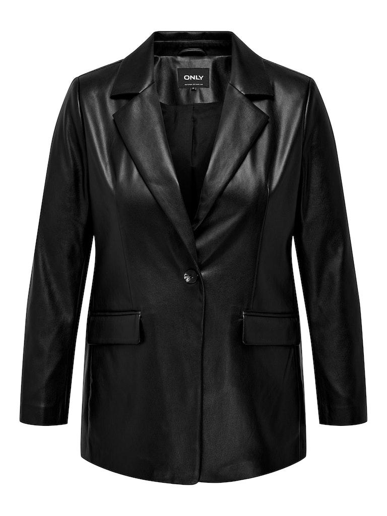 Carmakoma (Maatje Meer) Carpapaya Faux Leather Blazer Cc Ot